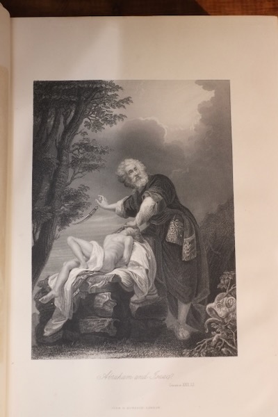 bible anglaise Holly Bible de Matthew Henry's de 1878 